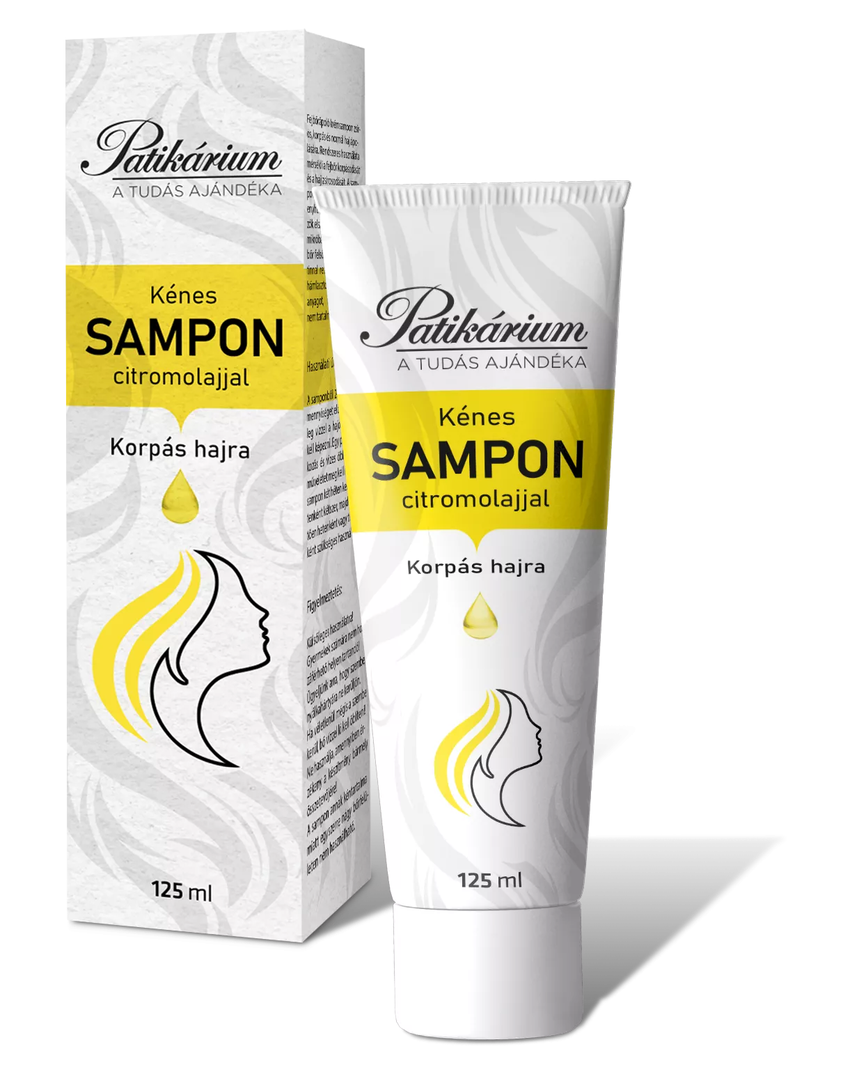 Kénes sampon citromolajjal