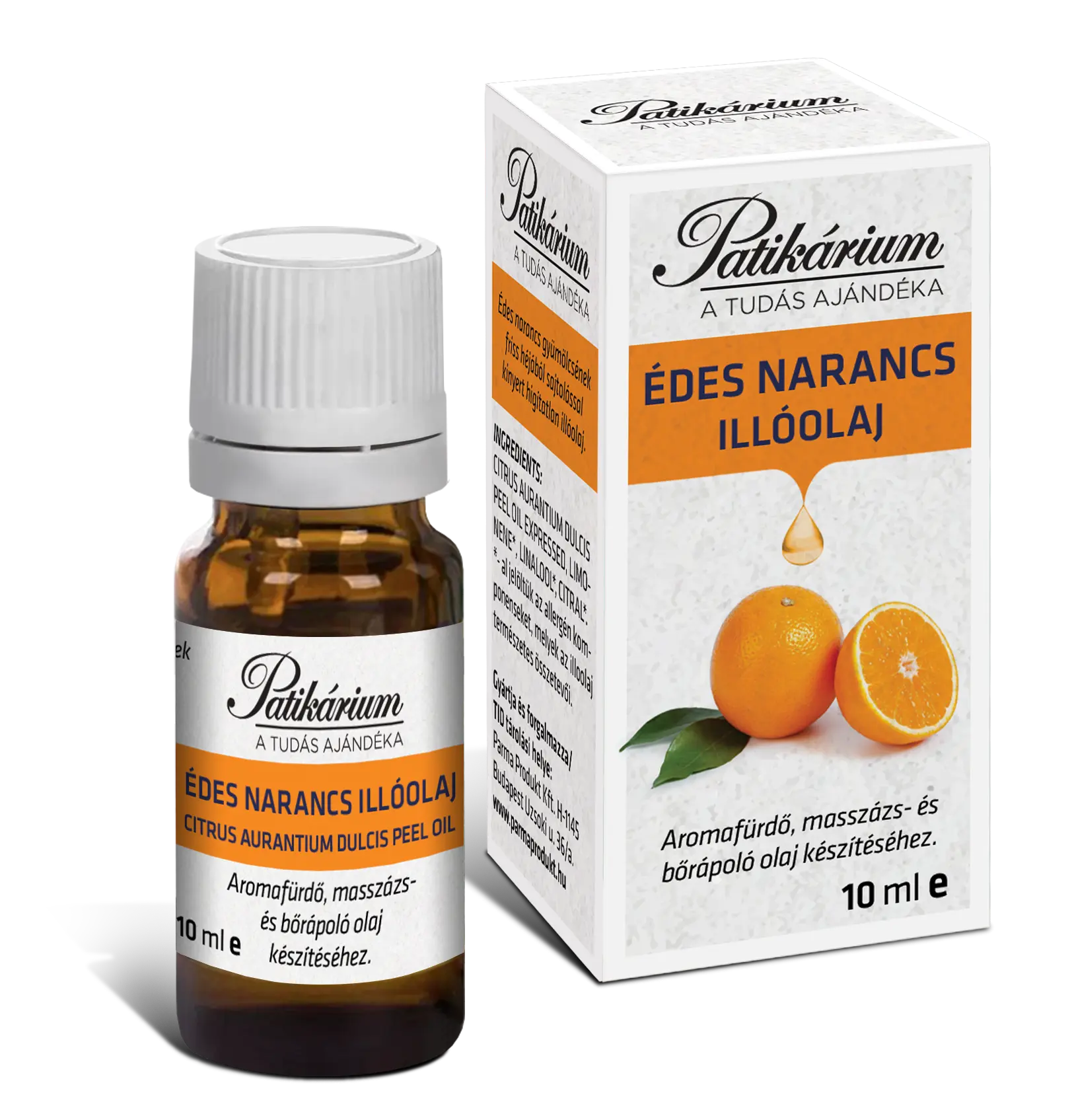 Édes narancs illóolaj