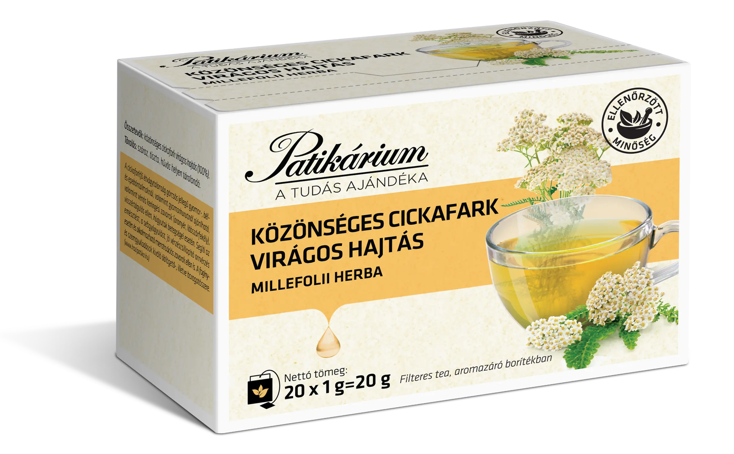 Közönséges Cickafark virágos hajtás